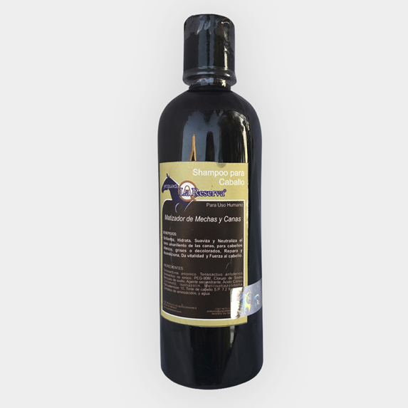 Shampoo matizador de canas y mechas